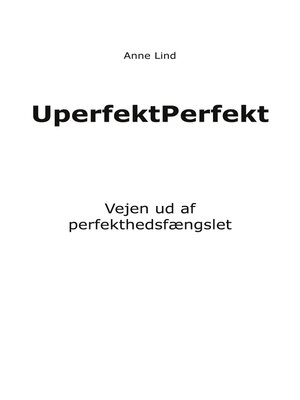 cover image of UperfektPerfekt
